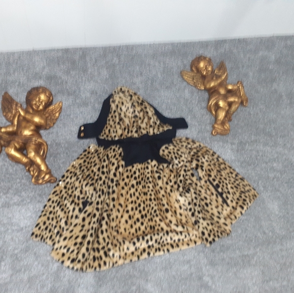Leopard print foux hood jacket - Picture 6 of 6
